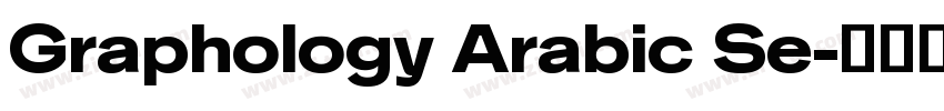Graphology Arabic Se字体转换
